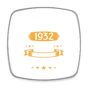 Juin 1932 91 Ans Que Je Suis Génial Anniversaire - Magnet carré - blanc - Devant