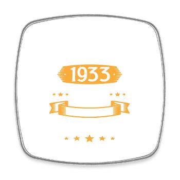 Juin 1933 90 Ans Que Je Suis Génial Anniversaire - Magnet carré - blanc - Devant