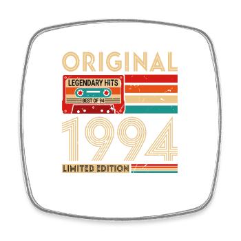 Original legendäre Hits Das Beste von 1994 - Viereckiger Kühlschrankmagnet - Weiß - Vorne