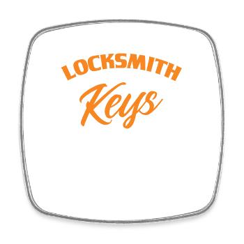 Locksmith Lock Picking Employee Locksmith - Square fridge magnet - white - Front