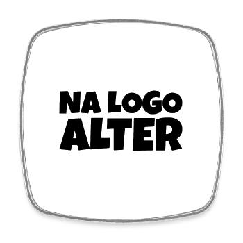 Na logo Alter - Viereckiger Kühlschrankmagnet - Weiß - Vorne