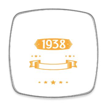 Juin 1938 85 Ans Que Je Suis Génial Anniversaire - Magnet carré - blanc - Devant
