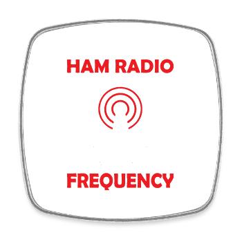 Ham Radio Operator Do It With Great Frequency Amat - Square fridge magnet - white - Front