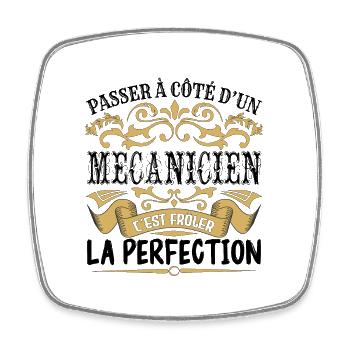 Mécanicien | le Meilleur cadeau Mécanicien - Magnet carré - blanc - Devant