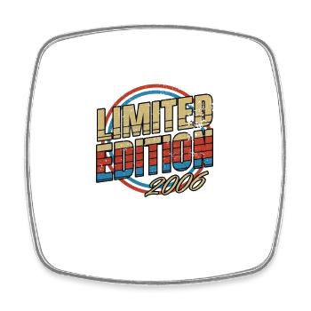 Limited Edition 2006 Vintage - Viereckiger Kühlschrankmagnet - Weiß - Vorne