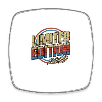 Limited Edition 2009 Vintage - Viereckiger Kühlschrankmagnet - Weiß - Vorne