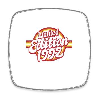 Limited Edition 1992 Vintage - Viereckiger Kühlschrankmagnet - Weiß - Vorne