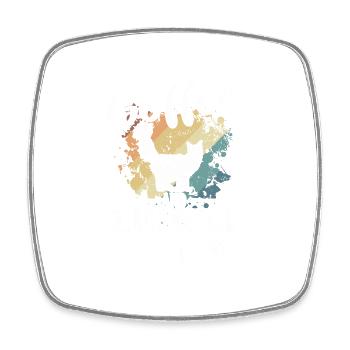 Café et Maine Coon Cats Chat de compagnie - Magnet carré - blanc - Devant