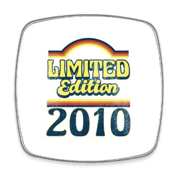 Edition Limitée Millésime 2010 - Magnet carré - blanc - Devant