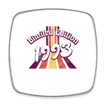 Limited Edition 1993 Vintage - Viereckiger Kühlschrankmagnet - Weiß - Vorne