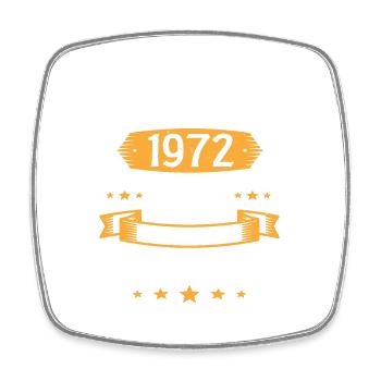 Juillet 1972 51 Ans Que Je Suis Génial Cadeau - Magnet carré - blanc - Devant