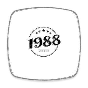 Limited Edition 1988 and as sexy as ever - Square fridge magnet - white - Front
