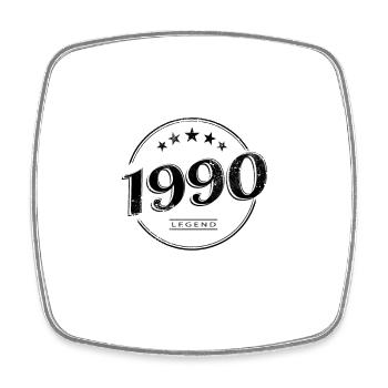 Limited Edition 1990 and as sexy as ever - Square fridge magnet - white - Front