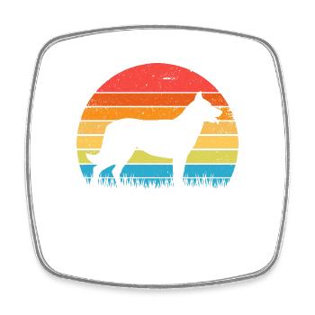 Beauceron - Square fridge magnet - white - Front