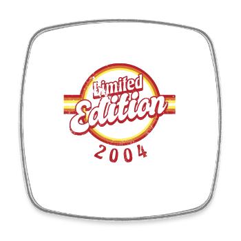 Limited Edition 2004 Vintage - Viereckiger Kühlschrankmagnet - Weiß - Vorne