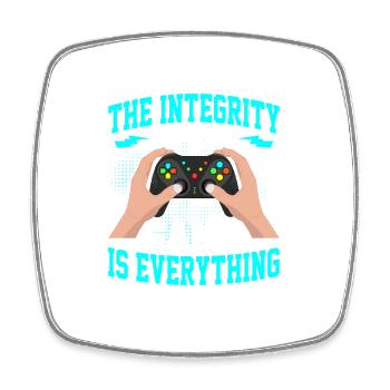 The Game Needs Me - Square fridge magnet - white - Front