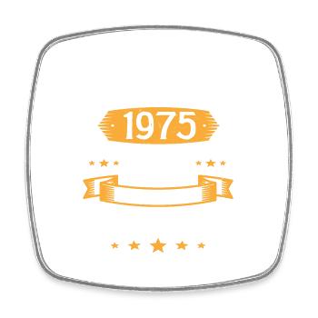 Juillet 1975 48 Ans Que Je Suis Génial Cadeau - Magnet carré - blanc - Devant