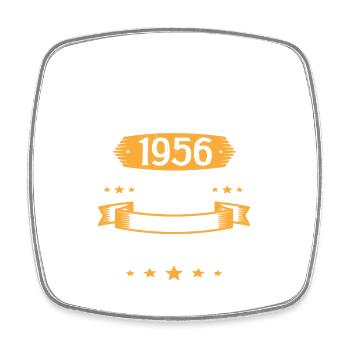 Août 1956 67 Ans Que Je Suis Génial Cadeau - Magnet carré - blanc - Devant