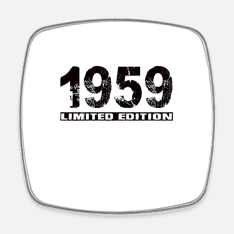 Édition limitée 1959 - Magnet carré - blanc