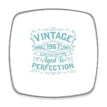 Edition limitée 1967 Vintage. Vieilli à la perfection - Magnet carré - blanc - Devant