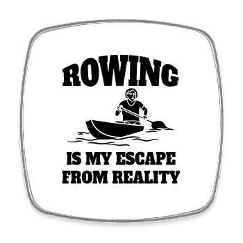 Rowing Team Rowing Rowing Club Rowing - Square fridge magnet - white - Front