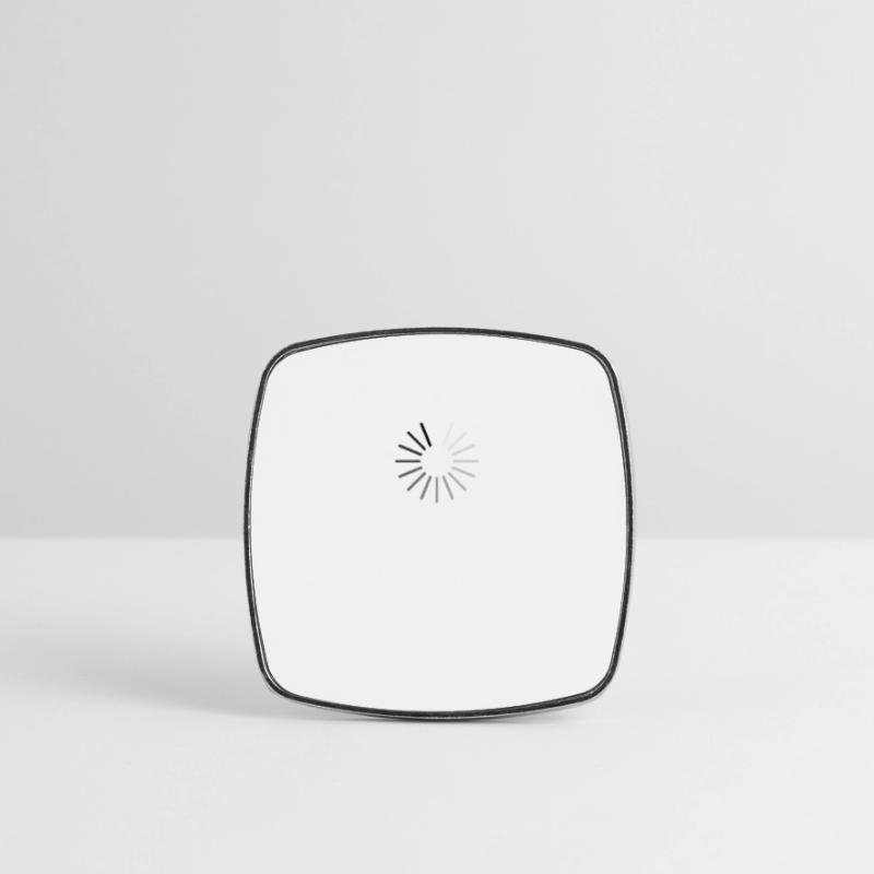 Geek de l’informatique Je pense Programmeur Drôle Codeur Magnet carré