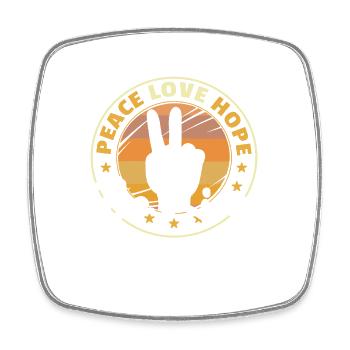 Unity Day Orange Tee Be Kind Kindness Orange - Square fridge magnet - white - Front
