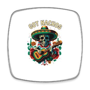 Got Nachos Nacho Amateur de cuisine mexicain moyen Foodie - Magnet carré - blanc - Devant