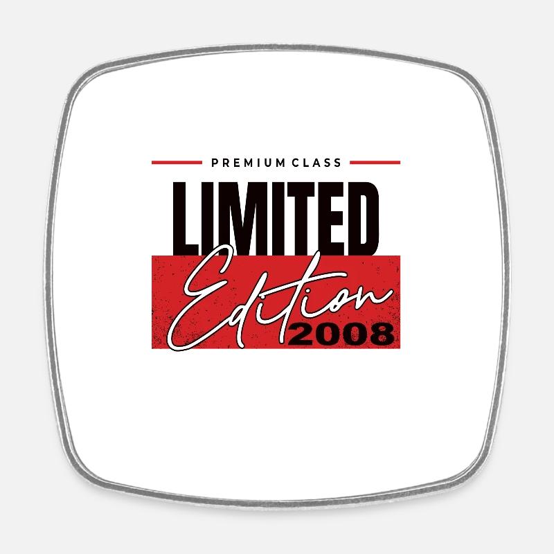 Édition limitée 2008 - Magnet carré - blanc
