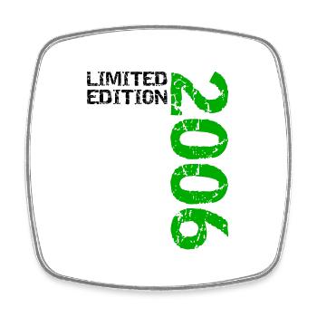 2006 Limited Edition Birthday Gift Wife Husband - Square fridge magnet - white - Front