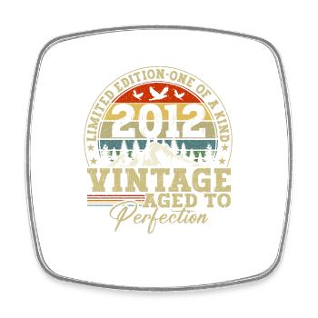Level 10 Unlocked - Square fridge magnet - white - Front