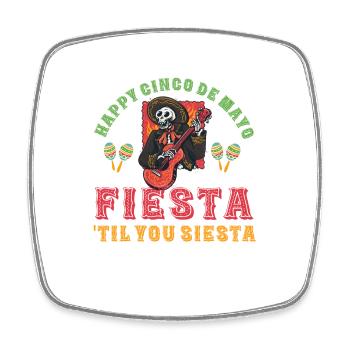 Lustige Cinco De Mayo Zitat Liebe Mexiko Party - Viereckiger Kühlschrankmagnet - Weiß - Vorne