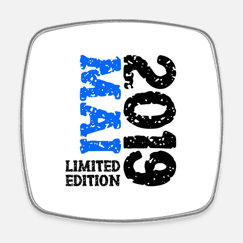 2019 Mai Limited Edition Geburtstag Geschenk - Viereckiger Kühlschrankmagnet - Weiß