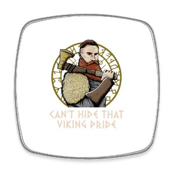 Cant Hide That Odin Pride Norwegian Norse Norway - Square fridge magnet - white - Front
