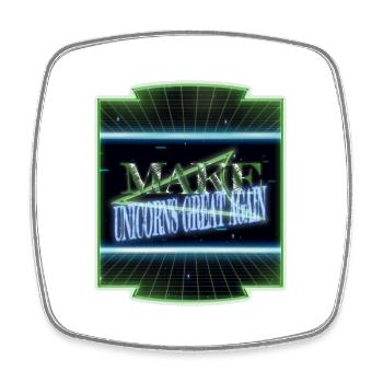 Idée cadeau drôle dictons drôles cadeaux d’anniversaire - Magnet carré - blanc - Devant