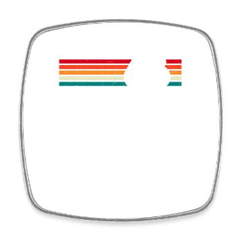 Awesome Since 1963 60th Birthday Gifts 60 Years - Square fridge magnet - white - Front