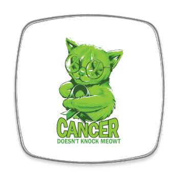 Cancer Non Hodgkin Lymphoma - Viereckiger Kühlschrankmagnet - Weiß - Vorne