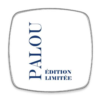 palou - Magnet carré - blanc - Devant