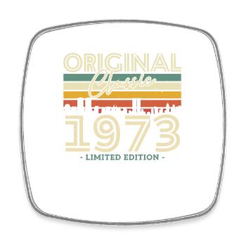 Vintage Anniversary 1973 Limited Edition - Square fridge magnet - white - Front