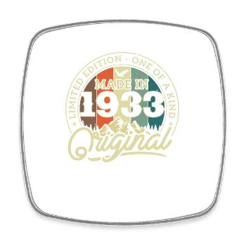 Original from 1933 - Square fridge magnet - white - Front