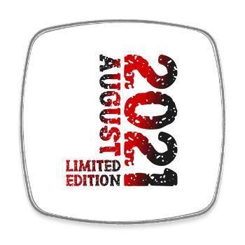 2021 August Limited Edition 2. Geburtstag Outfit - Viereckiger Kühlschrankmagnet - Weiß - Vorne
