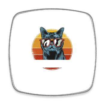 Awesome Since 1986, 37 yr old, 37th Birthday - Square fridge magnet - white - Front