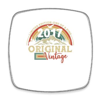 Original Vintage Gift 2017 - Square fridge magnet - white - Front