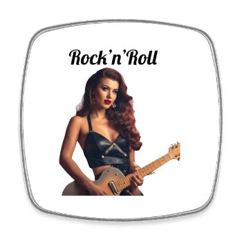 Pinup - Square fridge magnet - white - Front