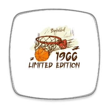 1966 Édition Limitée Basket-ball Anniversaire 1966 - Magnet carré - blanc - Devant