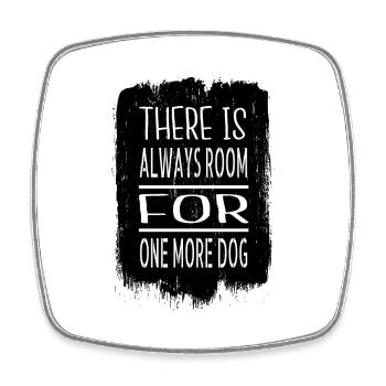 love pet beagle dog funny sayings dog breed joke - Square fridge magnet - white - Front