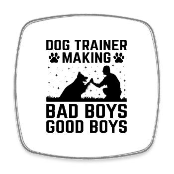 Dog Trainer Dog Training Training Dogs Pet Care Pr - Square fridge magnet - white - Front