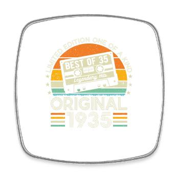 1935 - Un anniversaire légendaire - Magnet carré - blanc - Devant