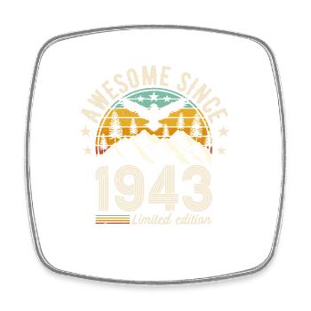 A Legend is Born (1943) - Square fridge magnet - white - Front