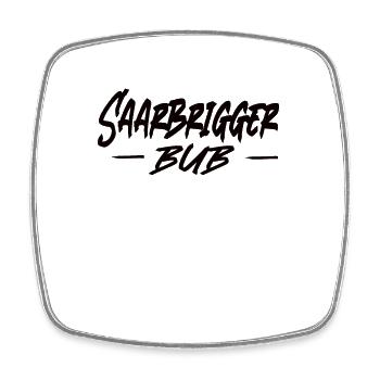 Saarbrigger Bub Saarland Saarländisch Dialekt Saar - Viereckiger Kühlschrankmagnet - Weiß - Vorne